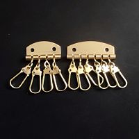 Заготовка для ключницы Латунь 3-5 карабинов