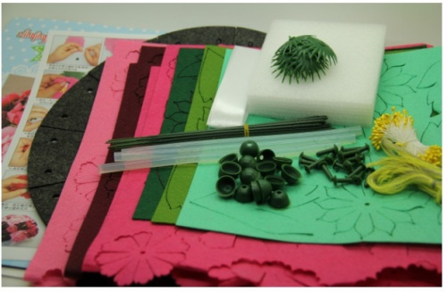 Вырубка из фетра Розы в горшочке | Галерея фото | Pava.pro фото 3 Вырубка из фетра Розы в горшочке FT XQ-1416 - фото товара фото 3