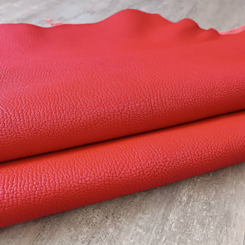 Кожа козы (шевро) 1,3-1,5 мм Красный Antiba Италия фото 3