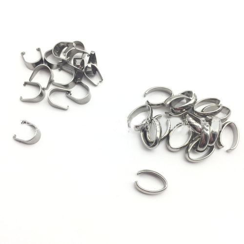 Зажим (скобка) для украшений Сталь фото 3