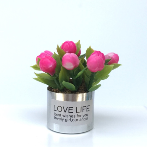 Цветы пластиковые для кукольного домика фото 4