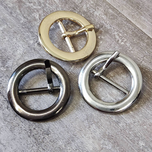 Пряжка 25 мм круглая c перекладиной Z25 фото 6