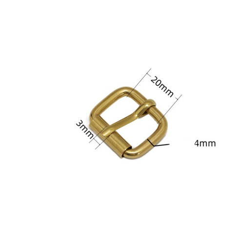Пряжка 20-38 мм латунная с роликом Z001 фото 4