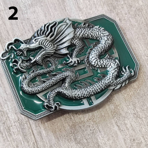 Пряжка для ремня декоративная Китайский дракон фото 5