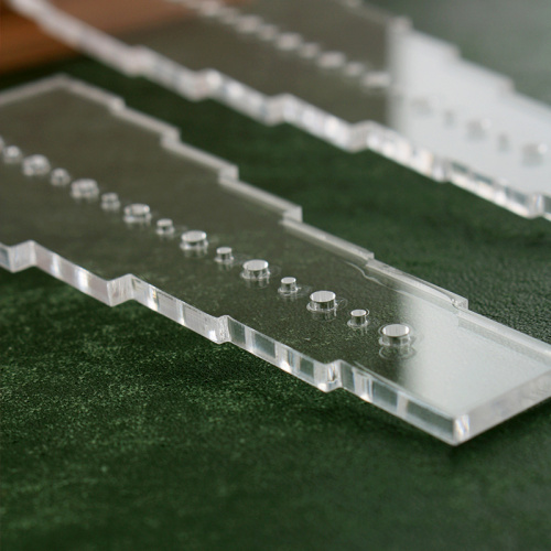 Шаблон-лекало для центровки отверстий ремня фото 3