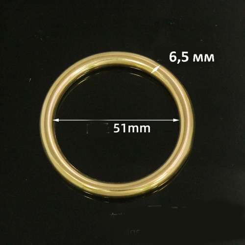 Кольцо 7-51 мм латунь литое фото 16