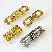 Пряжки декоративные с шипом 15 мм