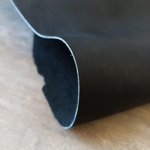 Кожа Краст 0,9 мм Черный фото 4