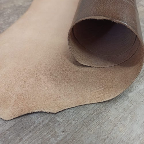 Кожа козы (шевро) 0,8 мм Мокко Италия фото 4