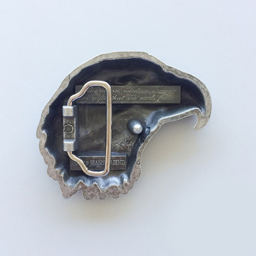 Пряжка для ремня декоративная Голова орла  PR WT001SL - фото товара фото 2