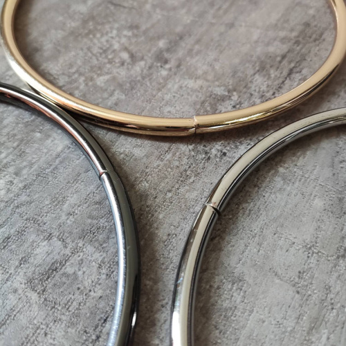 Ручки для сумки круглые 10 см пара фото 2