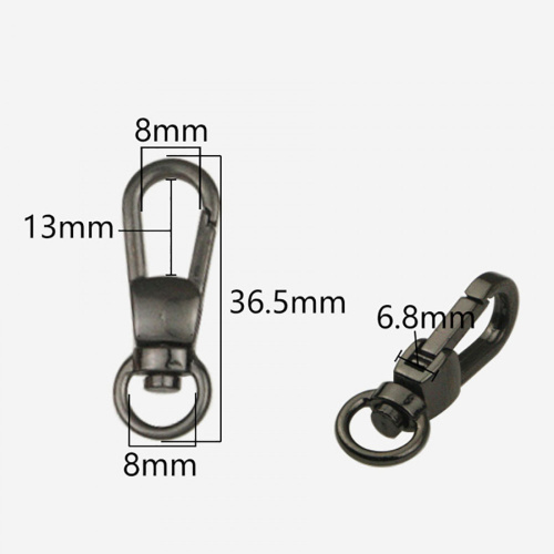 Карабин металлический 8 мм арт. 1300 фото 2