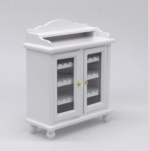 Шкафчик винный для кукол Белый/Орех фото 3 Шкафчик винный для кукол Белый/Орех фото 3