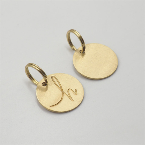 Подвеска латунная Бирка фото 2