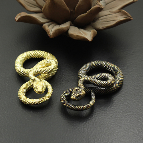 Подвеска латунная Змея фото 7