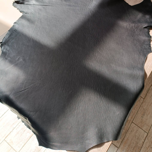 Кожа Овчина (шевро) 1,0-1,3 мм Черный Корея фото 4