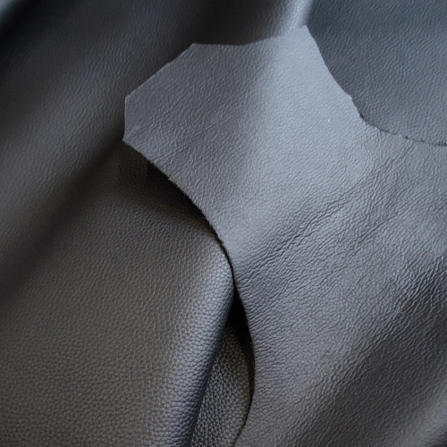 Кожа Флотер двухсторонний 1,8-2,0 Черный Италия фото 6