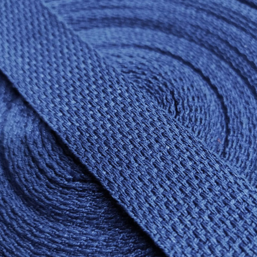 Лента ременная стропа 25 мм, х/б, толщ.1,5 мм фото 25