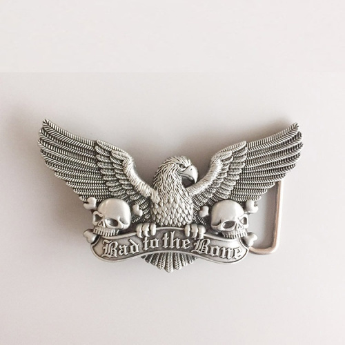 Пряжка для ремня декоративная Орел и череп 3D042 Пряжка для ремня декоративная Орел и череп 3D042