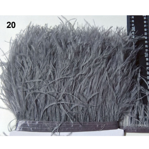 Перья страуса на ленте №2 фото 7