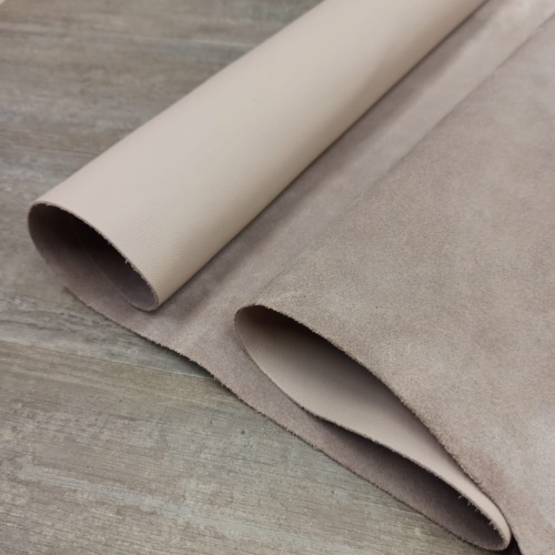 Кожа КРС 1,1-1,3 мм Сантана Розовая звезда фото 4