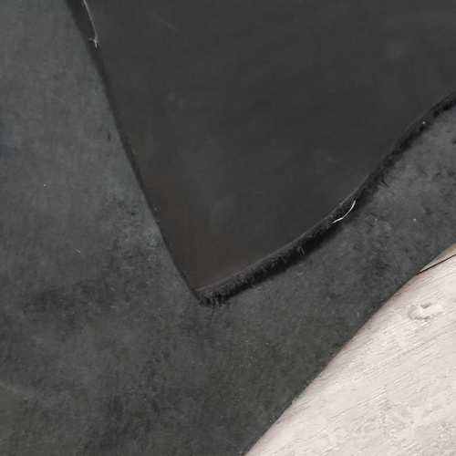 Кожа Юфть 1,8-2,0 мм комб. дубл. Черный Россия фото 7