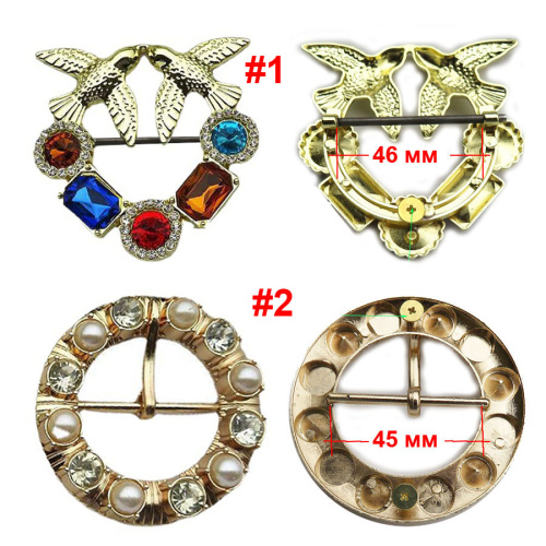 Застежки-пряжки декоративные для сумки арт. 425 фото 2