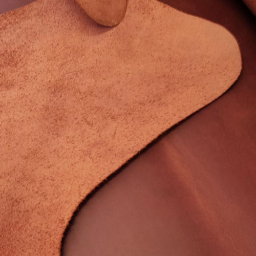 Кожа Крейзи Хорс 1,4-1,6 мм Коньяк Италия фото 4