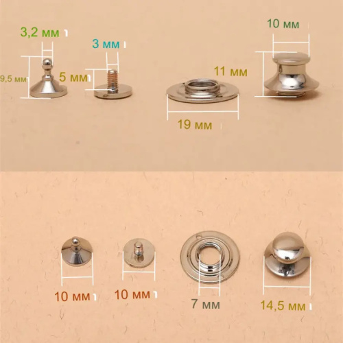 Кнопка-застежка с фиксатором яхтенная латунь с покрытием под серебро | Галерея фото | Pava.pro фото 6 Кнопка-застежка с фиксатором яхтенная латунь с покрытием под серебро FBB-S021 - фото товара фото 6