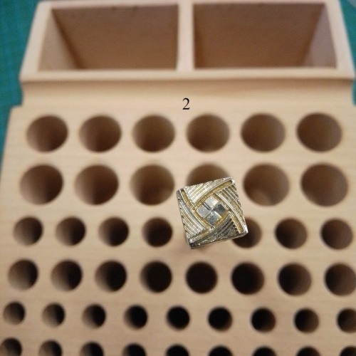 Штамп для тиснения Плетенка фото 5