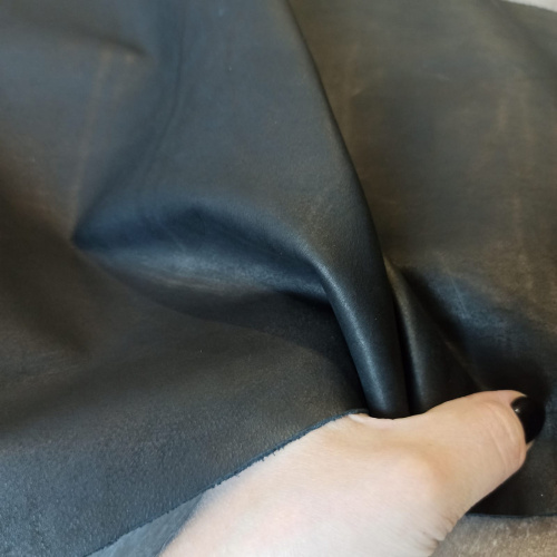 Кожа Краст 0,9 мм Черный фото 11