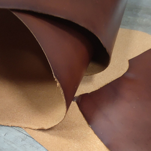 Кожа Пола 1,2 мм растит. дубл. BUTTERO 07 Каштан фото 4