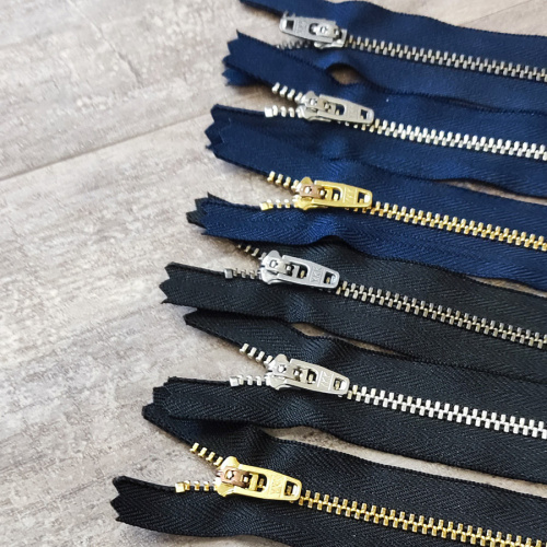Молния металлическая №3 (4,5) 18 см джинсовая YKK Япония фото 11 Молния металлическая №3 (4,5) 18 см джинсовая YKK Япония фото 11