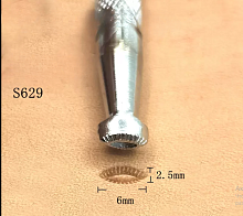 Штамп для тиснения по коже S-629 Япония  - купить для кожевенного хобби