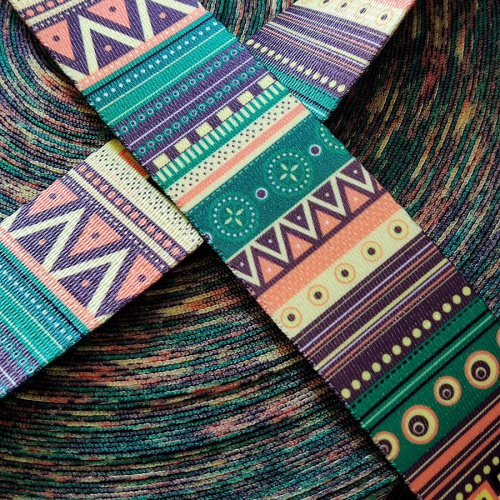 Лента ременная стропа 38 мм Пампасы  L-JUN46 - фото товара фото 2