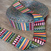 Лента ременная стропа 50 мм Абракадабра  - купить для кожевенного хобби