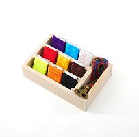 Набор мини-ниток для кукол Миниатюра  - купить для кожевенного хобби