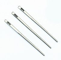 Иглы плоские с двумя защипами для кожи  - купить для кожевенного хобби