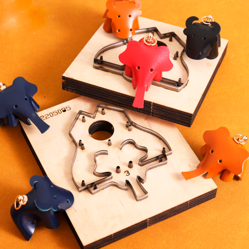 Штанцформы (вырубные штампы) для брелка Слоник   - фото товара