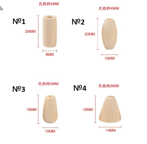 Бусины деревянные разных форм фото 3