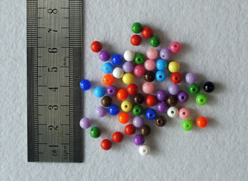Бусины разноцветные 5 мм 10 шт. | Галерея фото | Pava.pro Бусины разноцветные 5 мм 10 шт. - фото товара