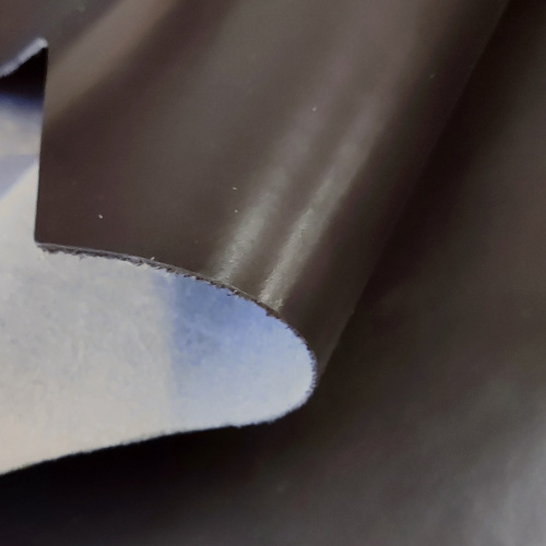 Кожа плечи 1,5 мм растит. дубл. Темно-коричневый Италия фото 4