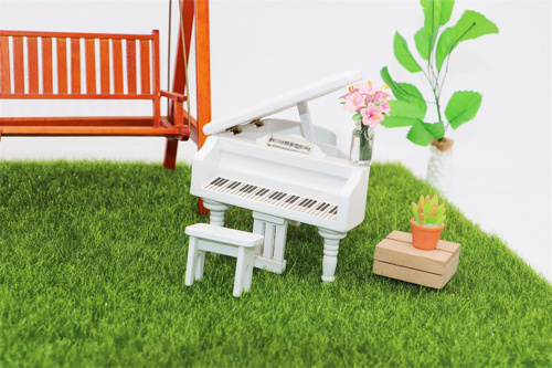 Рояль для кукол со скамейкой Черный/белый фото 3 Рояль для кукол со скамейкой Черный/белый фото 3