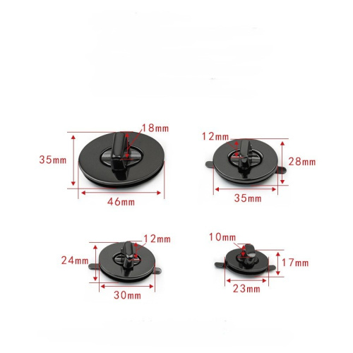 Застежка для сумки овальная плоская 17-35 мм арт.253  фото 2
