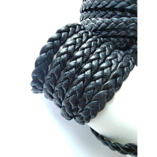 Шнур плетеный 7х2 мм Косичка Италия фото 10