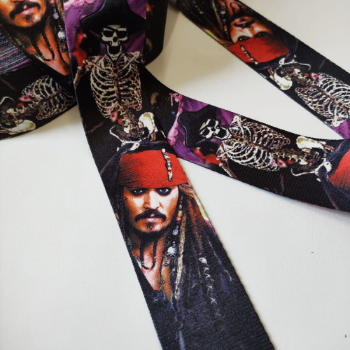 Лента ременная стропа 50 мм Джонни Депп п/э  L-JUN48 - фото товара фото 3