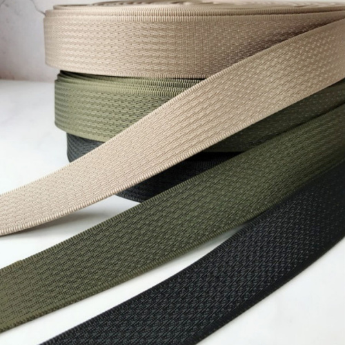 Лента ременная 38 мм/2 мм Елочка пэ фото 8