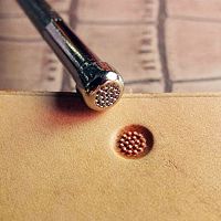 Штамп для тиснения P J017 8 мм Серединка  - купить для кожевенного хобби