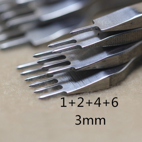 Пробойники строчные ромбовидные 3 мм 1-10 зубьев фото 9