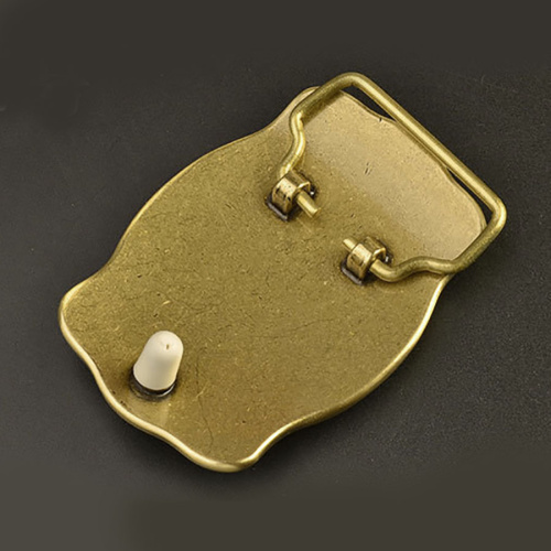 Пряжка для ремня декоративная Голова Быка арт. 4387  PR D-4387 - фото товара фото 2